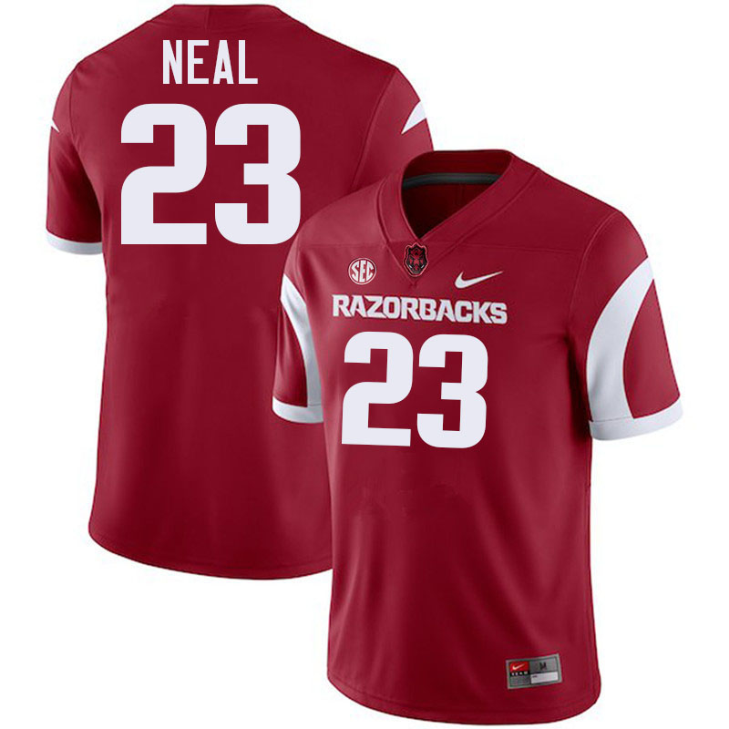 #23 Julian Neal Arkansas Jersey,Arkansas Razorbacks College Football Jerseys Stitched-Retro Cardinal  #23 Julian Neal Arkansas Jersey,Arkansas Razorbacks College Football Jerseys Stitched-Retro Cardinal